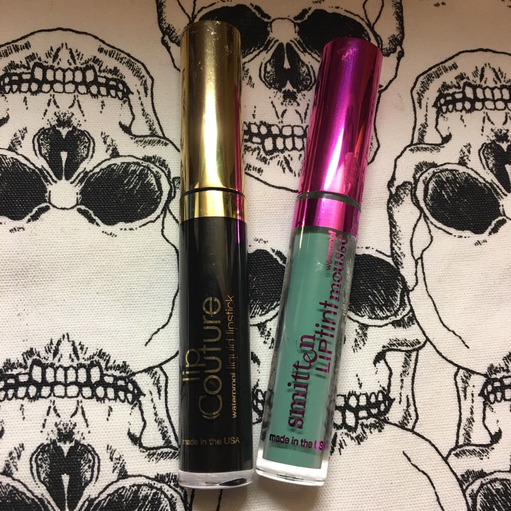 LASplash Lip Couture & Smitten Lip Tint Mousse LOT
